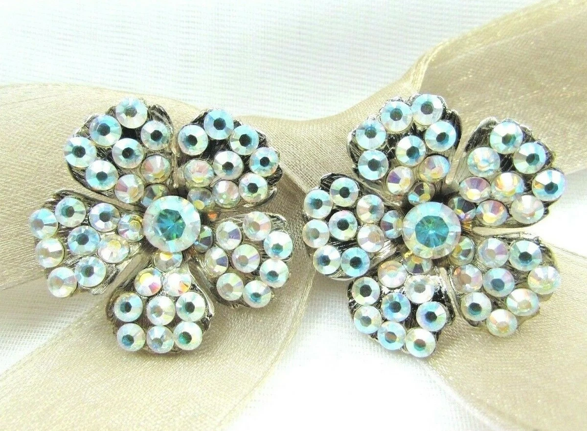 Swarovski flat back earrings deals