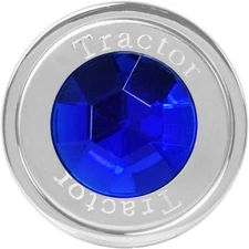 GG Grand General 95831 Blue Pin Hole Chrome Plated Aluminum Air Knob