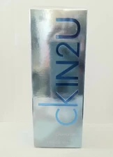 CK IN 2U for men EDT 3.3oz spray seal in Box New