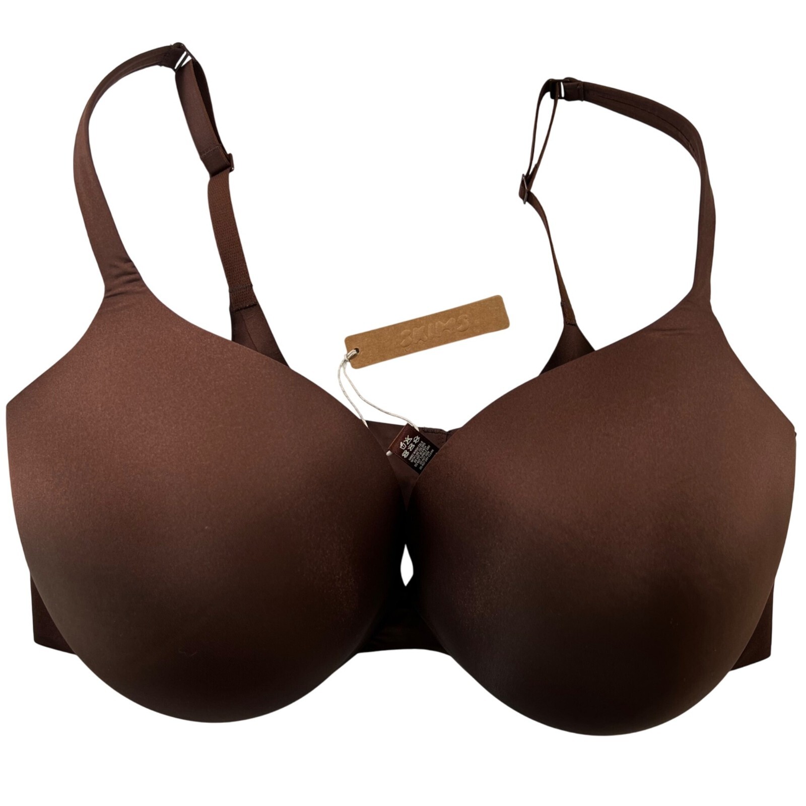 Skims Ultimate Collection Push Up Plunge Bra in Cocoa Size 40DDD NEW!