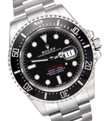Rolex Sea-Dweller Men's Black Watch - 126600