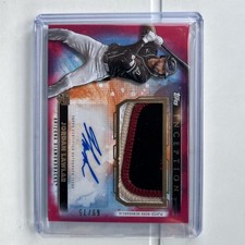 2024 Topps Inception Jordan Lawlar Magenta Rookie Patch Auto 69/75 🔥