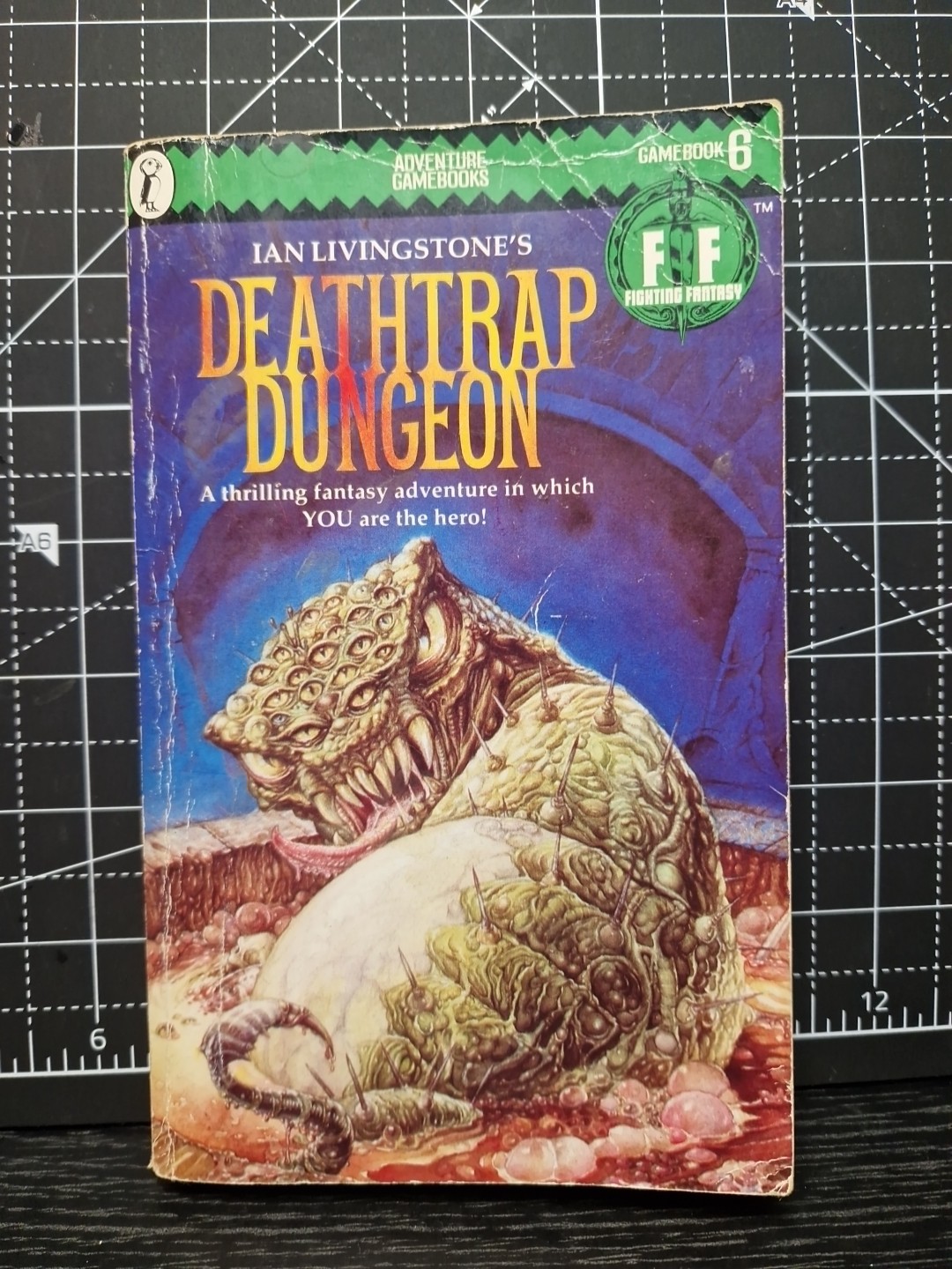 Deathtrap Dungeon: Fighting Fantasy Gamebook 6 ... by Ian, Livingstone Paperback