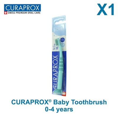 Curaprox Baby Ultra Soft Toothbrush First Teeth 0 4 Years Kids Gentle Cleaning