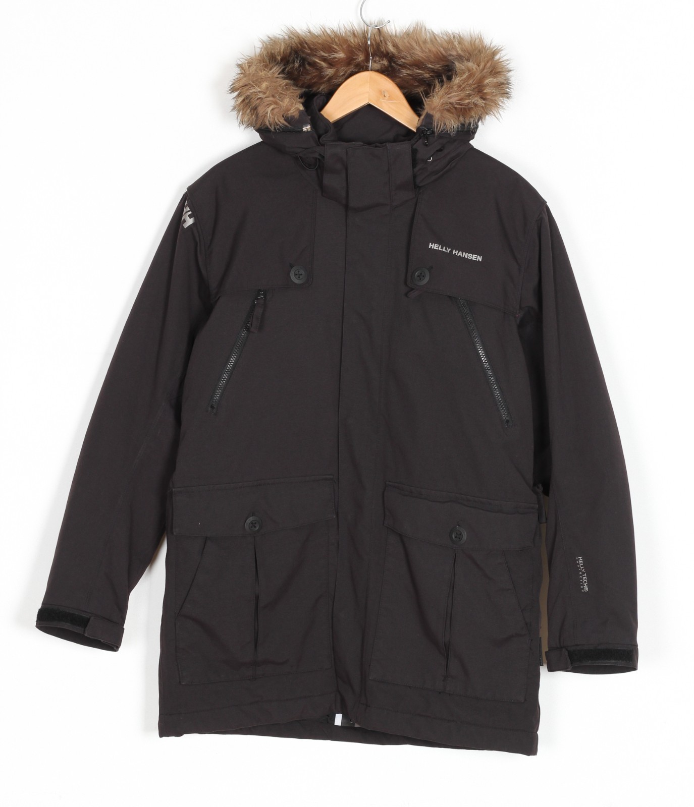 HELLY HANSEN The Arctic Legacy Parka Chaqueta Hombres Talla M Piel Con...