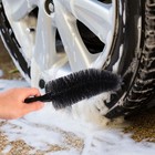Car Wheel Cleaning Brush Kit Wheel Brush for Car Tire Soft-bristled Rim Brush