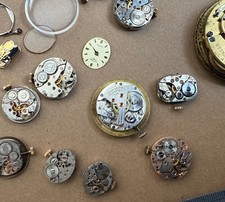 Vintage Watch Movements JOB LOT OF MIXED MOVEMENTS , SOME WORKING