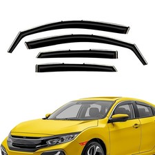 Extra Durable Window Deflectors in-Channel Window Visors Rain Guards Fit for ...
