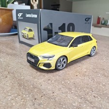 Audi S3 Sportback 8Y 2021 Python Yellow Metallic Gt Spirit Gt364 1:18 MIB UK HTF