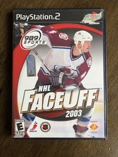 NHL FaceOff 2003 Sony PlayStation 2 2002 NTSC-U/C E 989 Sports
