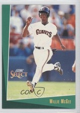1993 Score Select Willie McGee #119 0c4
