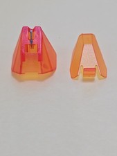 ORTOFON 2M Orange GENERIC CONICAL DIAMOND STYLUS WITH COVER- Free Shipping.