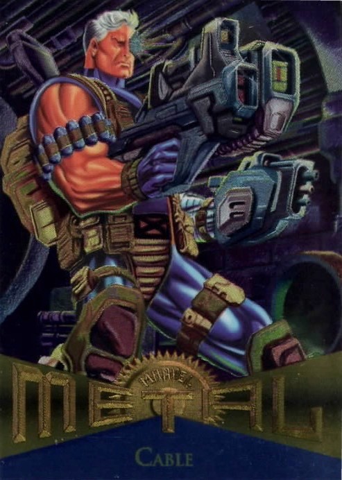 METAL MARVEL 1995 FLEER - M/NM