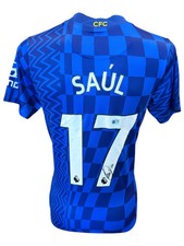 SAUL NIGUEZ SIGNED CHELSEA FC 2021/22 HOME SHIRT (ACG CERT AG19316)