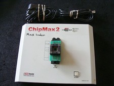 Chip Max2 Test unit. EE Tools(Hi Speed USB). Power cord/USB. Made in USA. 46 pin