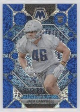 2023 Panini Mosaic Rookies Blue Sparkle Prizm 14/96 Jack Campbell #323 1q7