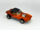 Hot Wheels Redline PYTHON Orange US Full Black Roof White Interior Very Nice !!