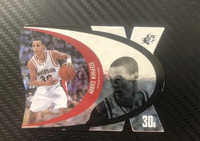 2014-15 Upper Deck SPx #97-22 Stephen Curry Davidson Wildcats Insert Die-Cut 