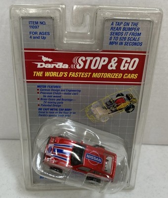 Vintage 1991 DARDA NISSAN 300ZX Die Cast Motorized Pull Back Car RARE! New!!