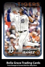 2024 Topps Series 1 Andy Ibáñez #25 Detroit Tigers MLB Baseball 
