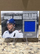 2011-12 ITG - World Junior Grads Saku Koivu JERSEY PATCH Finland Hockey Olympics