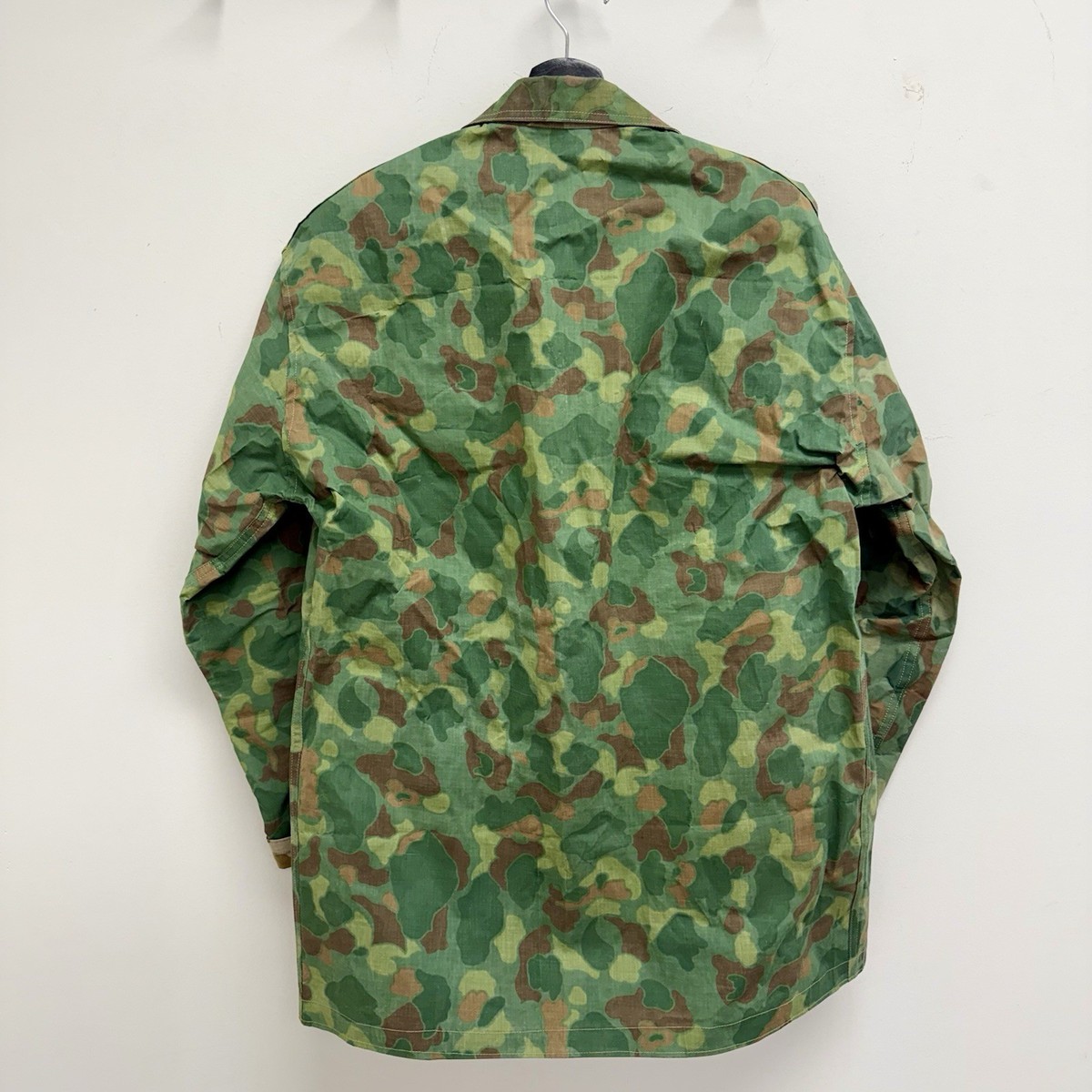 WWII USMC Marine Corps Frogskin P42 Camo Raincoat Jacket | eBay