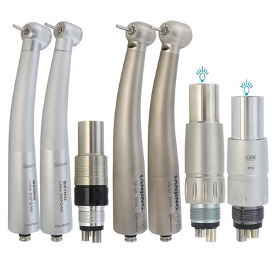 BEING Dental High Speed Handpiece Fiber Optic LED Fit NSK Coupling 4 6 Hole LED