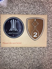 Copa libertadores patch + 2 time winners patch  cruzerio, international