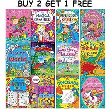 Kids Colouring Books Book Girls Boys Children Activity Fast Shipping A4