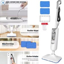 DayPlus Steam Mop & Detachable Steam Cleaner, 1500W Powerful Floor Steamer UK