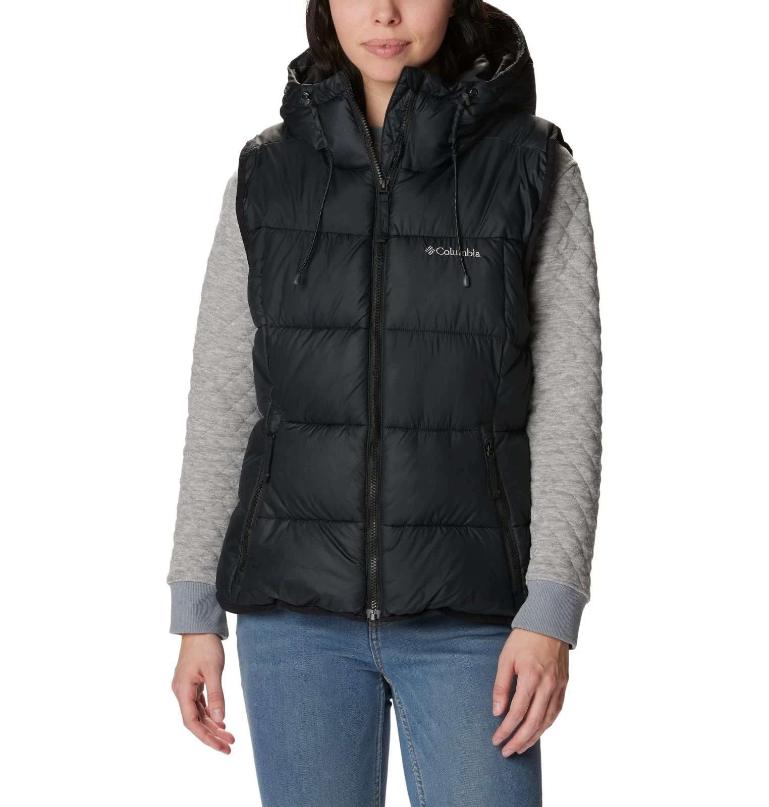 Columbia Women's Pike Lake II Insulated Vest Black 3X Plus