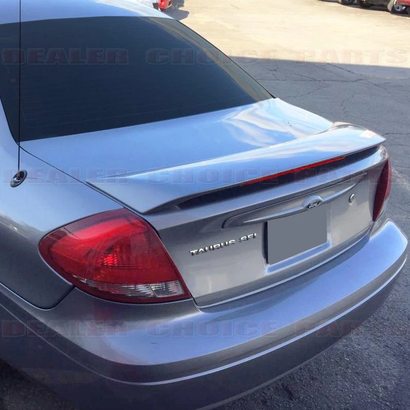 Alerón de maletero Ford Taurus 2000-2006 estilo de fábrica con LED sin pintar Foto 2 de 4