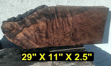 Walnut Burl Live Edge Slab  713 Crafts.Table,DIY.Super grade.