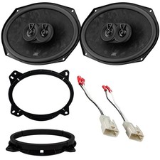 JBL Stage3 640 Watts 3 Way 6x9" Front Door Speakers for 2003-UP  Toyota vehicles