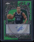 2025 Topps Chrome Desmond Bane Signature Green Refractor /99 Auto Grizzlies
