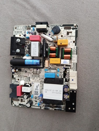 Samsung Crystal UHD 55" TV Netzteil-Platine – gebraucht – ungetestet