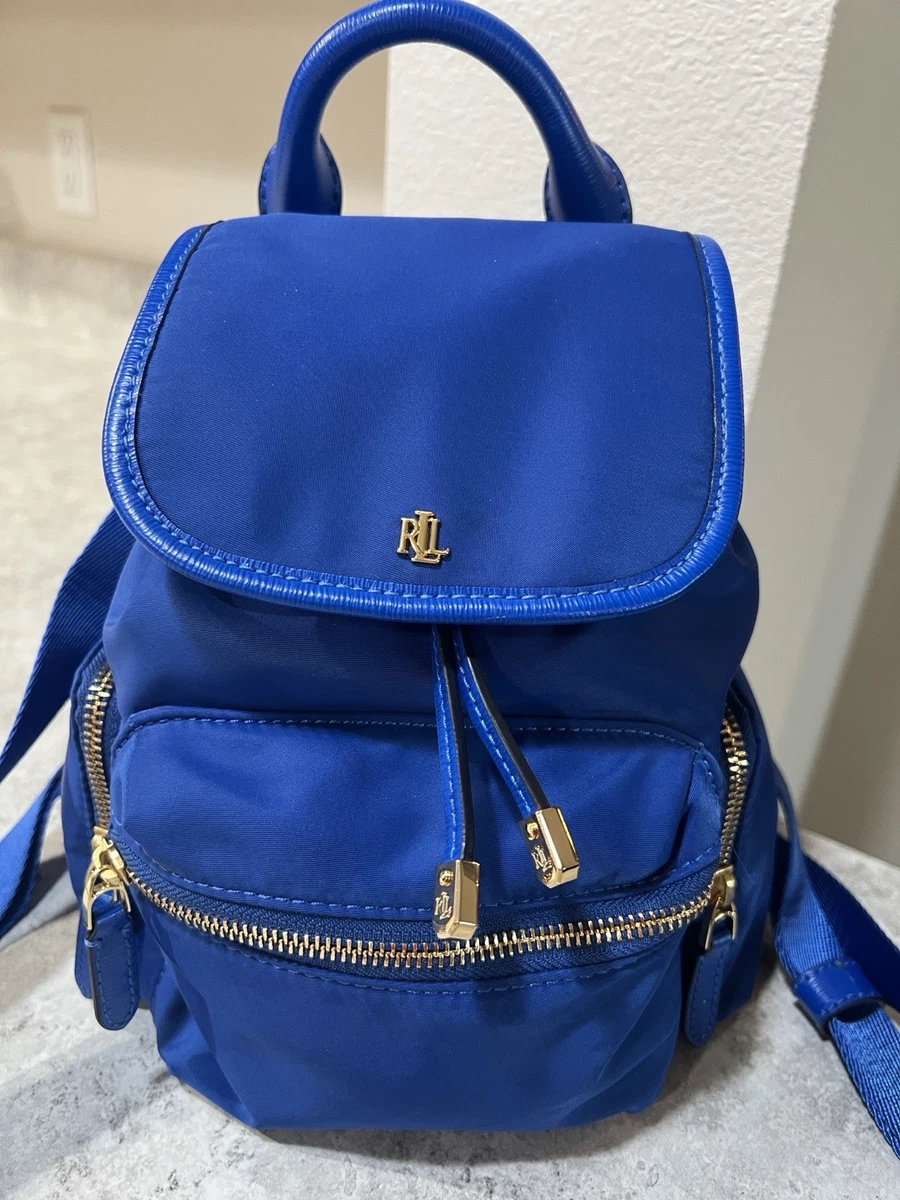 Ralph Lauren Royal Blue Mini Backpack Limited edition The Polo Backpack Blue Ralph Lauren World Of Polo Fragrance  main image 2