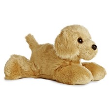 Aurora World Plush - Mini Flopsie - GOLDEN the Retriever 8 inch - New