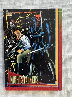 Nightstalkers 1993 Skybox Marvel Universe Card #108 X-Men