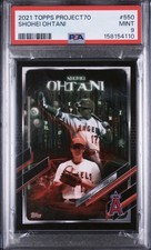 2021 Topps Project 70 - 2021 Topps Baseball Shohei Ohtani #550
