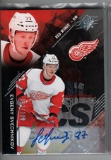 2017-18 SPx Rookies AUTO #RES Evgeny Svechnikov /199