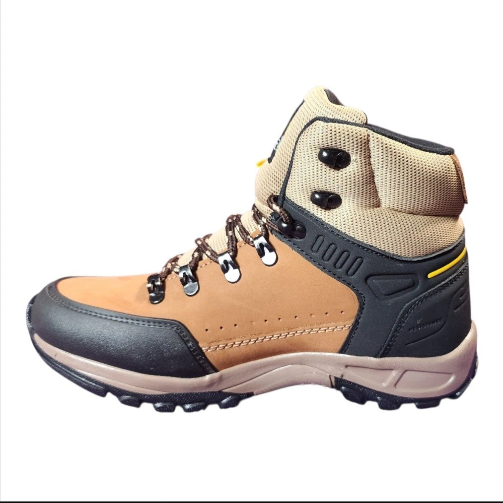 All Terrain Leather Boots Men’s Ankle Outdoor Hiking Casual Shoes Size 8.5 US