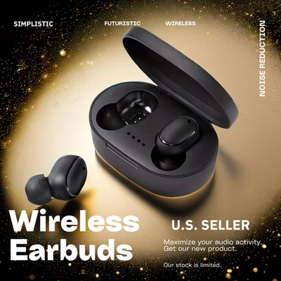 Wireless Earbuds with Long Battery Life, High Sound Quality, Noise Reduction