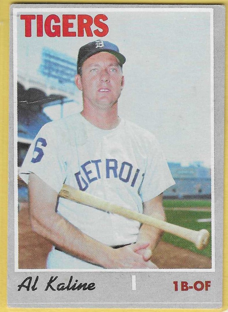 1970 Topps Al Kaline Tigers #640 VG