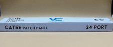 Vertical Cable CAT5e Unshielded 24-Port Patch Panel 041-373/24 New in Box
