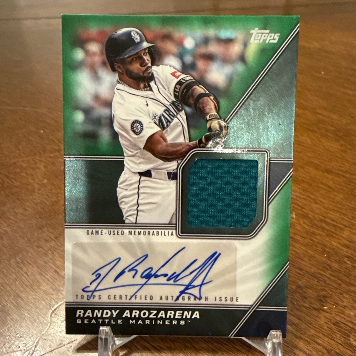 【激レア】RANDY AROZARENA オートサインRCカード 2026 Topps Series 1 Randy Arozarena Auto + Patch /99 | eBay