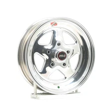 Weld Racing Wheel Prostar Aluminum Polished 15"x4" 5x4.75" BC 1.875" Backspace