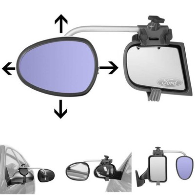 Zusätzlicher Autospiegel Glas konvex/ gebogen Repusel Luxmax 3005 für Ford NEU
