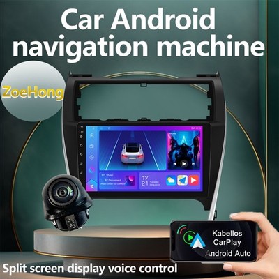 For 2012-2014 Toyota Camry 10.1'' Car Stereo Radio Android 13 Carplay GPS +Camera