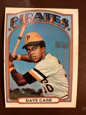 1972 Topps #125 - PITTSBURGH PIRATES 2B  DAVE CASH         72081